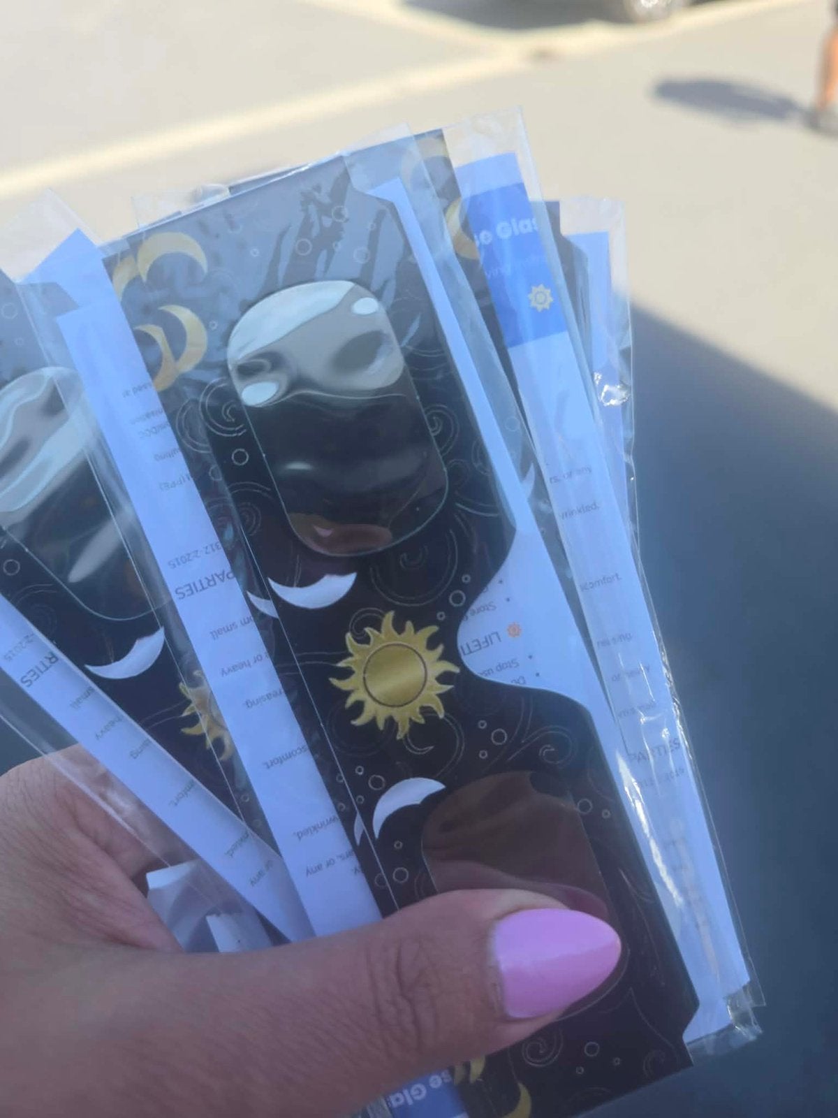 Eclipse brille tege zon, Ophalen, Zo goed als nieuw