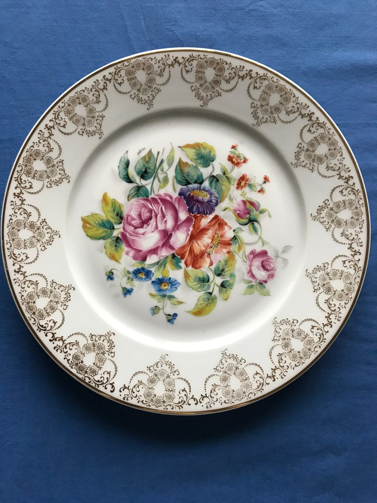 Limoges selection prachtig groot bord!, Antiquités & Art, Enlèvement ou Envoi