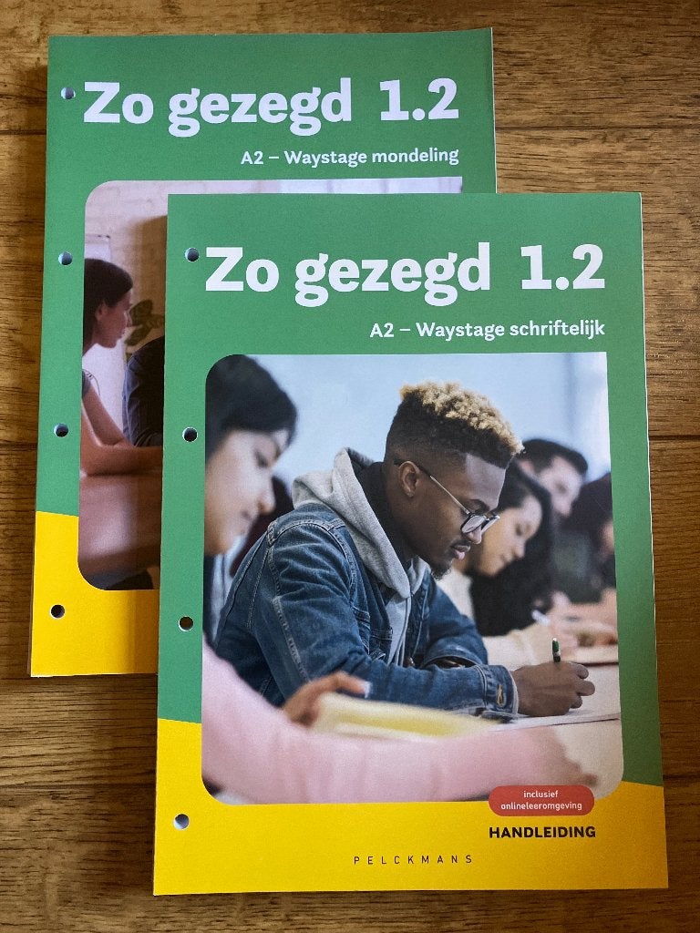 Zo Gezegd 1.2 docentenhandleiding mondeling + schriftelijk, Ophalen of Verzenden, Nieuw, Niet van toepassing, Pelckmans