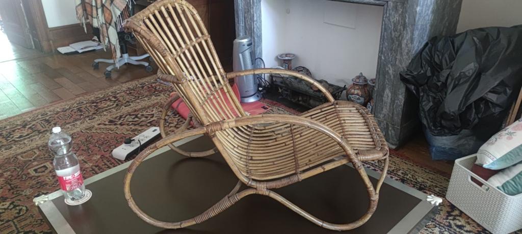 chaise longue en bambou d'excellente qualité, Enlèvement, Chaise
