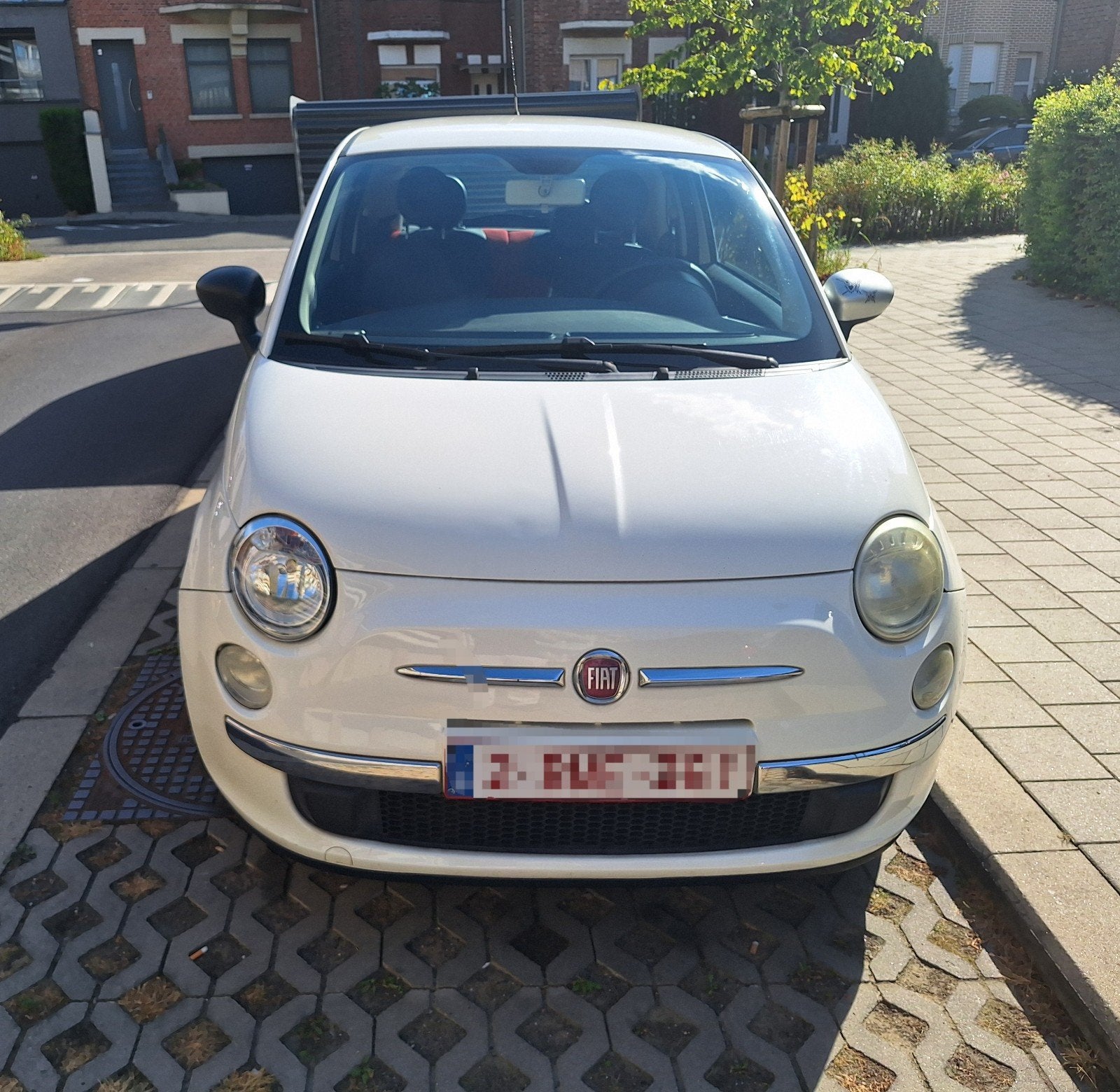 Fiat 500 TwinAir – Essence -  2011 – 185.000 km, Auto's, Euro 5, Wit, 3 deurs, Bluetooth
