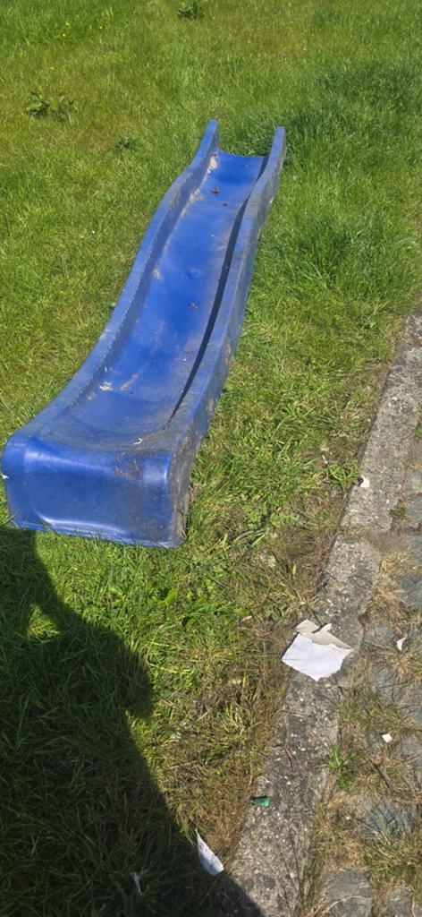 Blauwe glijbaan gratis, Ophalen, Glijbaan