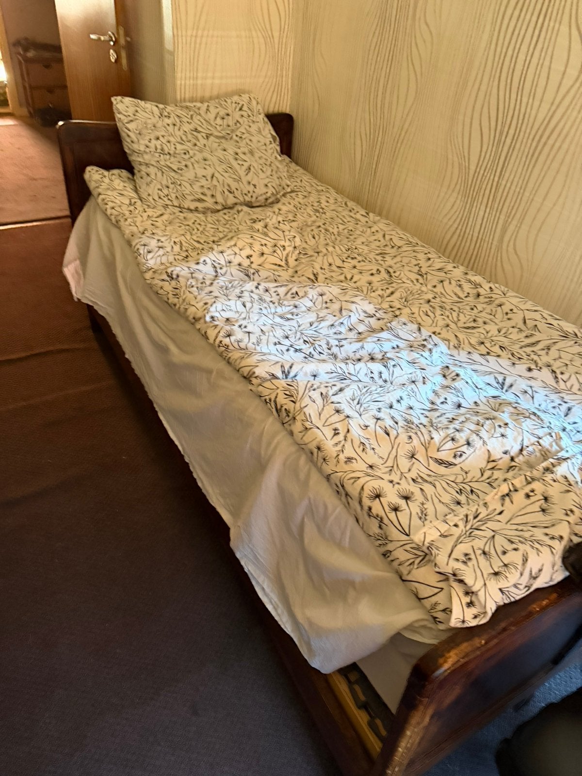 Bet voor in persoon, Antiek en Kunst, Antiek | Meubels | Bedden, Ophalen of Verzenden