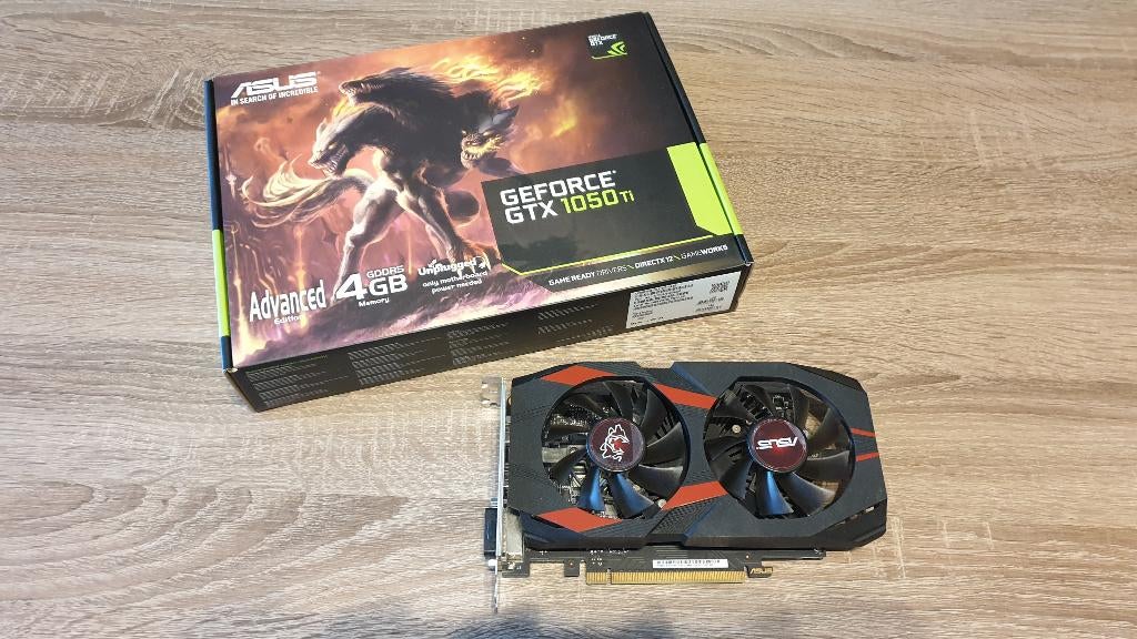 Asus Cerberus GTX 1050 Ti (4gb), PCI-Express 3, HDMI, Ophalen of Verzenden, Nvidia