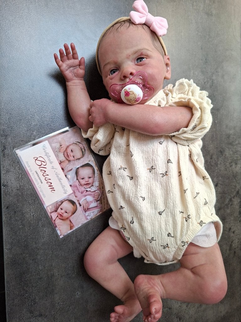 reborn baby gelimiteerde editie met origineel certificaat, Verzamelen, Ophalen of Verzenden, Nieuw, Babypop, Levensecht of Reborn