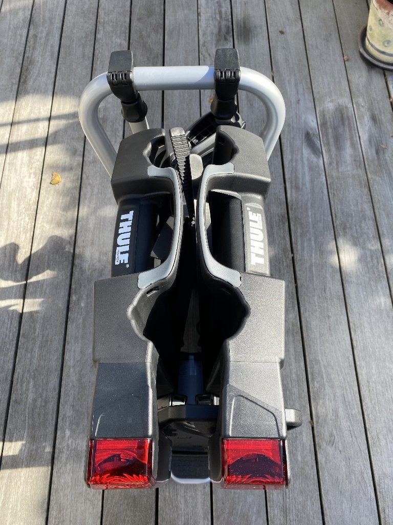 Fietsendrager Thule Easyfold 931, Auto diversen, Ophalen, Nieuw, 2 fietsen, Trekhaakdrager
