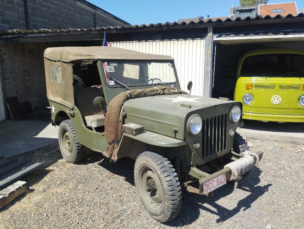 Jeep willys cj, Ophalen