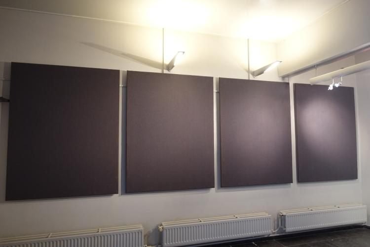 8x grote akoestische wandpanelen 175x135, Ophalen, Textiel, 175 cm, Wandbord of Wandpaneel