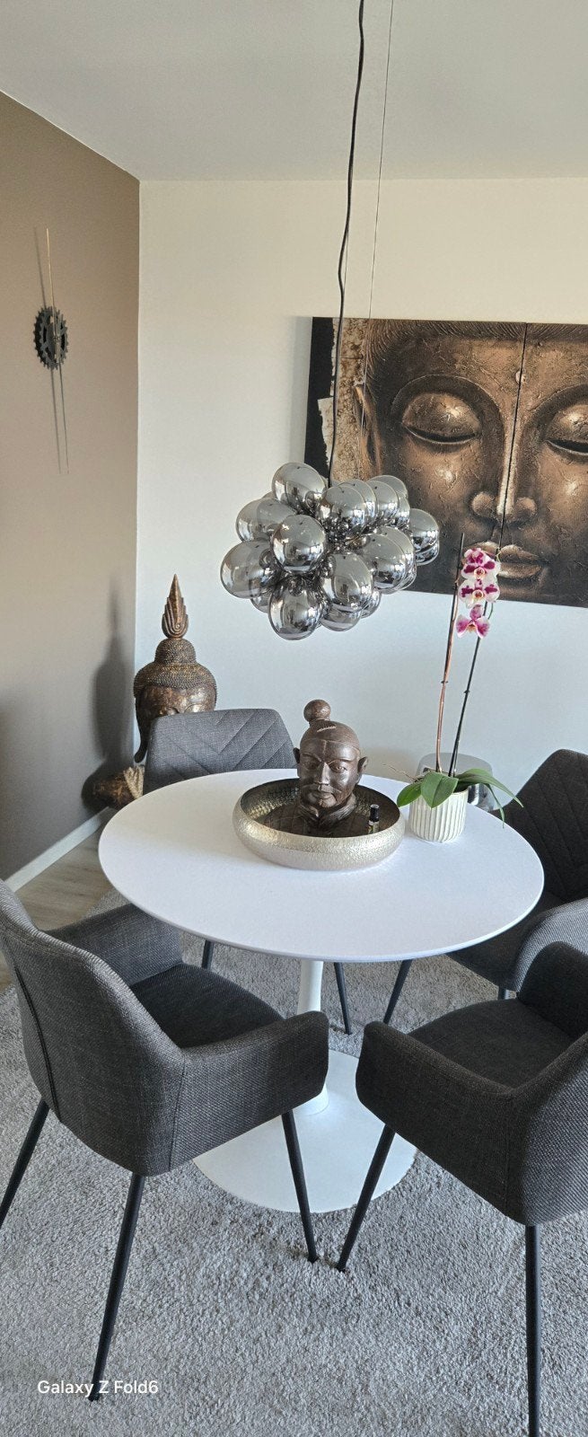 Design Luchter glas, Enlèvement, Comme neuf