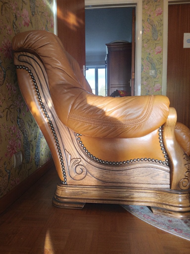 Fauteuil à récupérer gratuitement., Maison & Meubles, Enlèvement, Utilisé