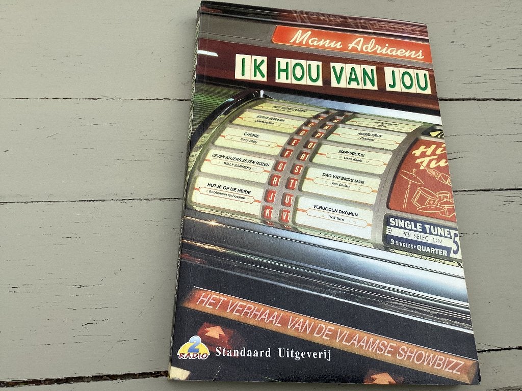 Ik hou van jou. Het verhaal van de Vlaamse showbizz, Ophalen of Verzenden, Zo goed als nieuw