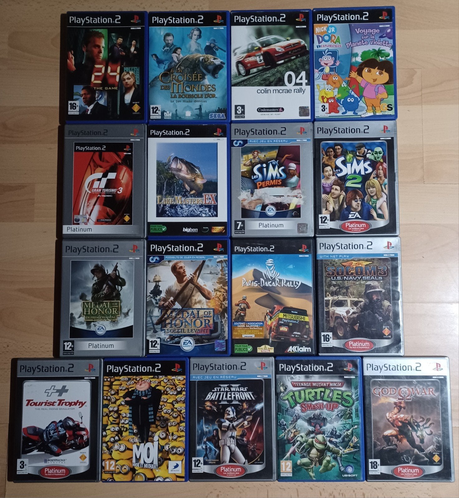 Jeux PS2 _ Prix en description, Enlèvement ou Envoi, Utilisé
