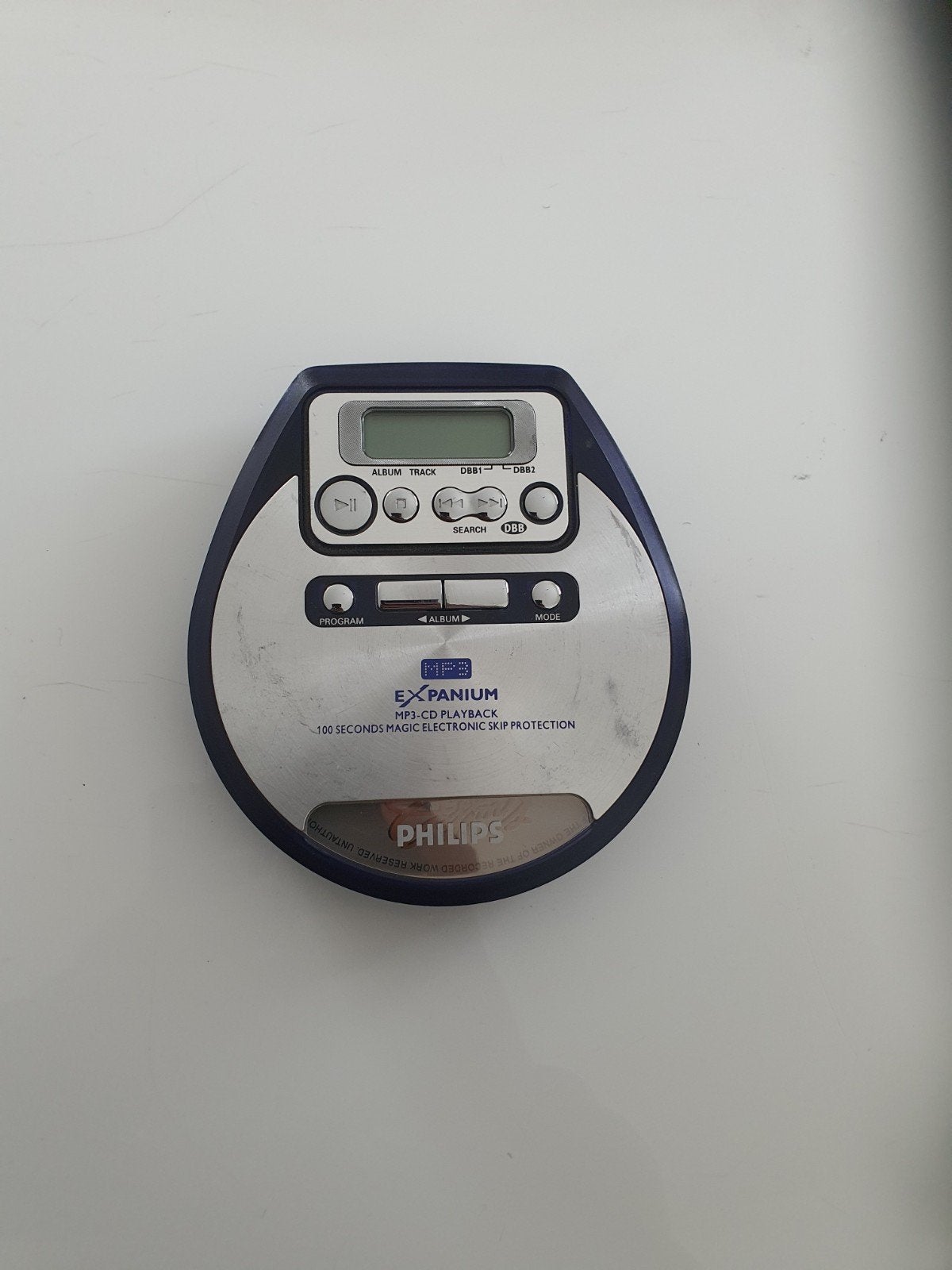 Philips mp3 cd walkman, Audio, Tv en Foto, Ophalen of Verzenden, Walkman