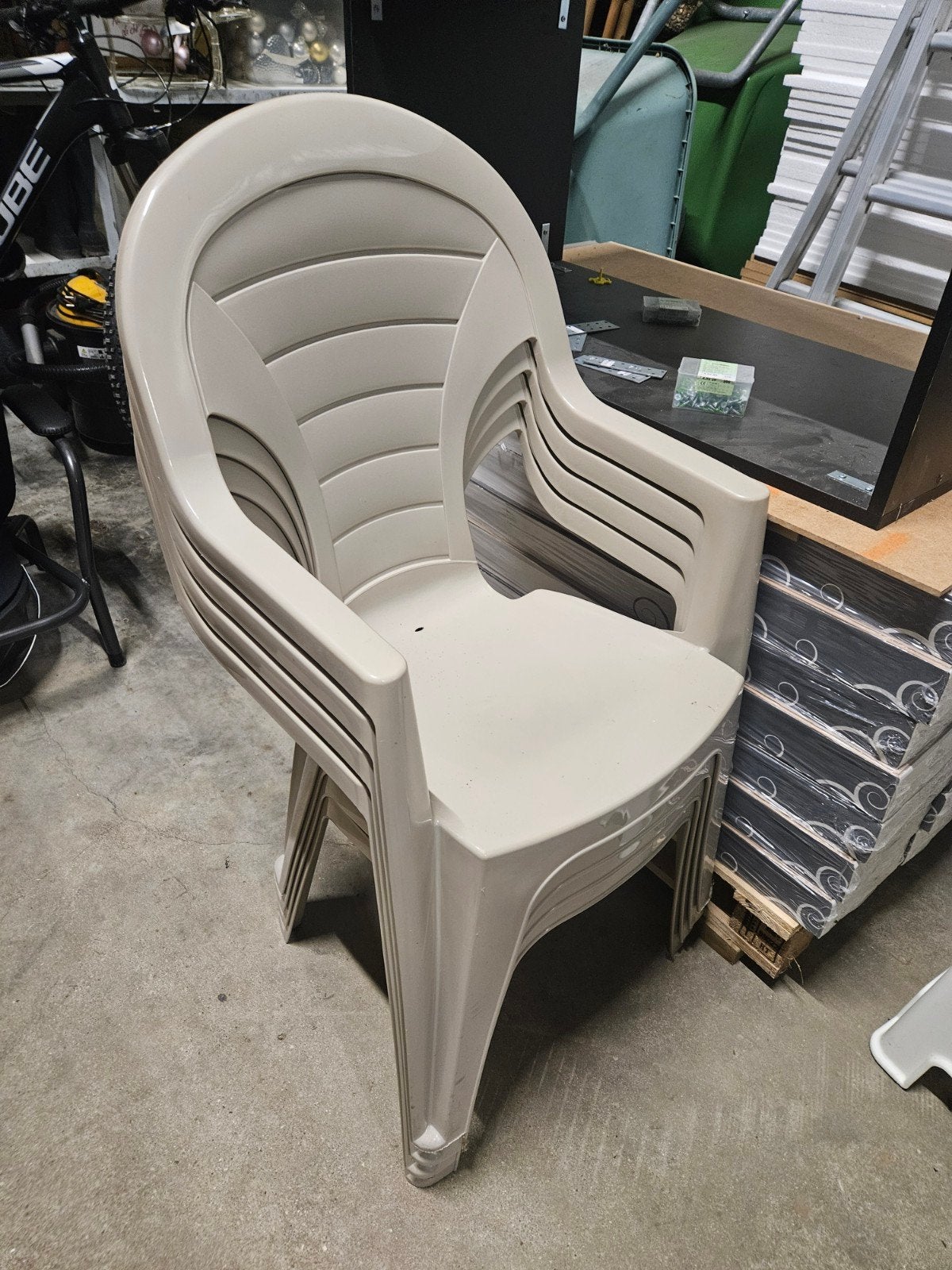 4 nieuwe tuinstoelen, Tuin en Terras, Ophalen of Verzenden