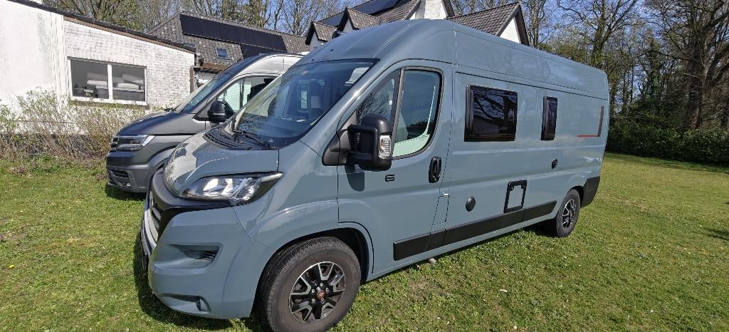Compacte luxe-buscamper te huur, 2025, 2 pers., alle comfort, Caravanes & Camping, Location