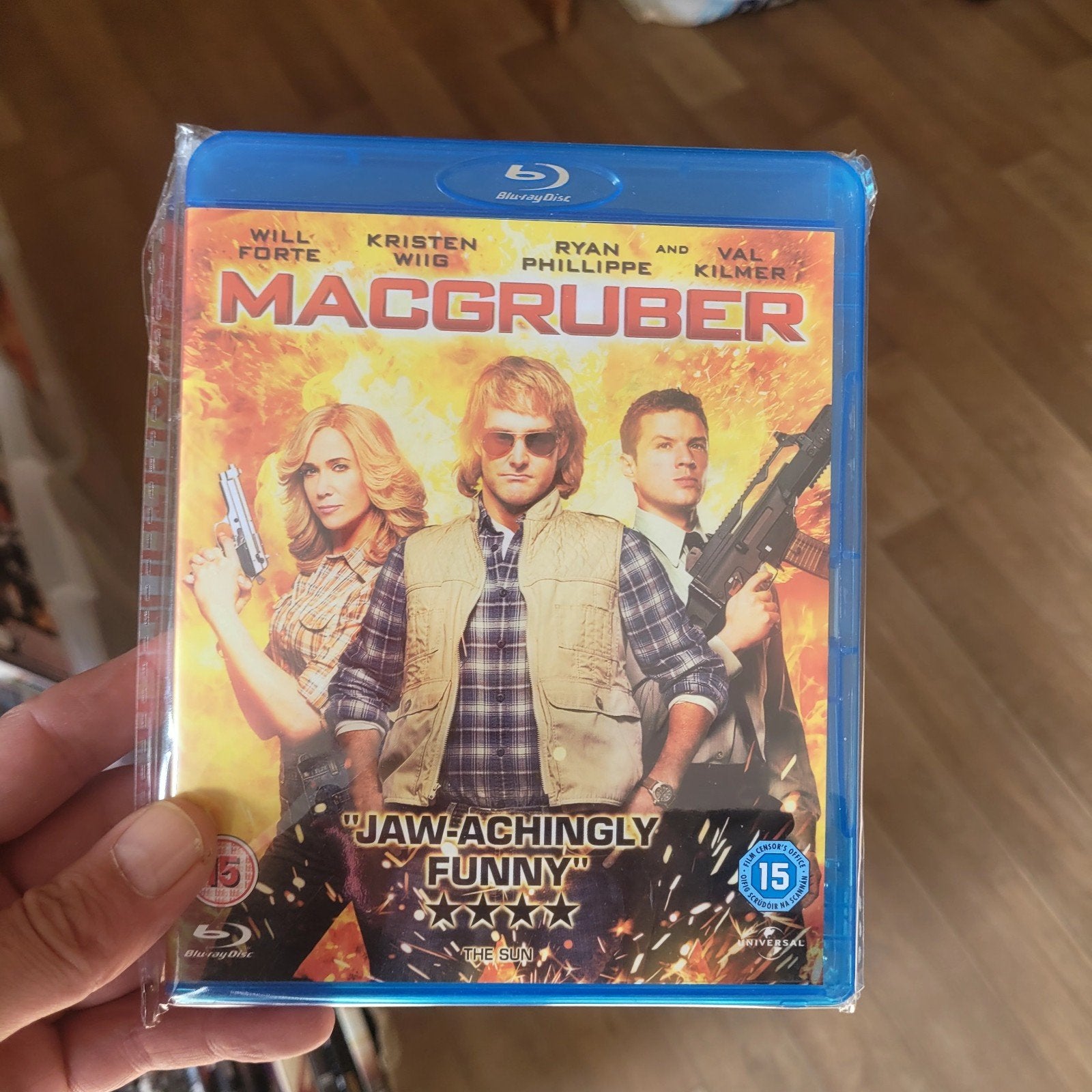 blu ray film rare macgruber  parodie Macguyver, Enlèvement ou Envoi, Film