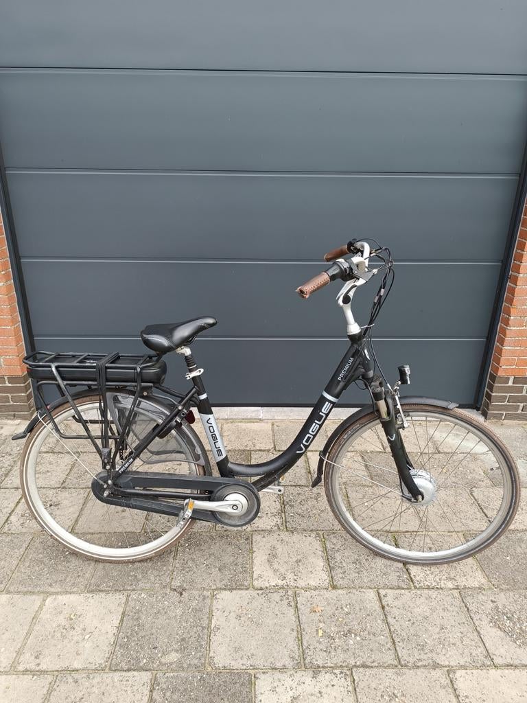 Vogue elektrische damesfiets, Ophalen
