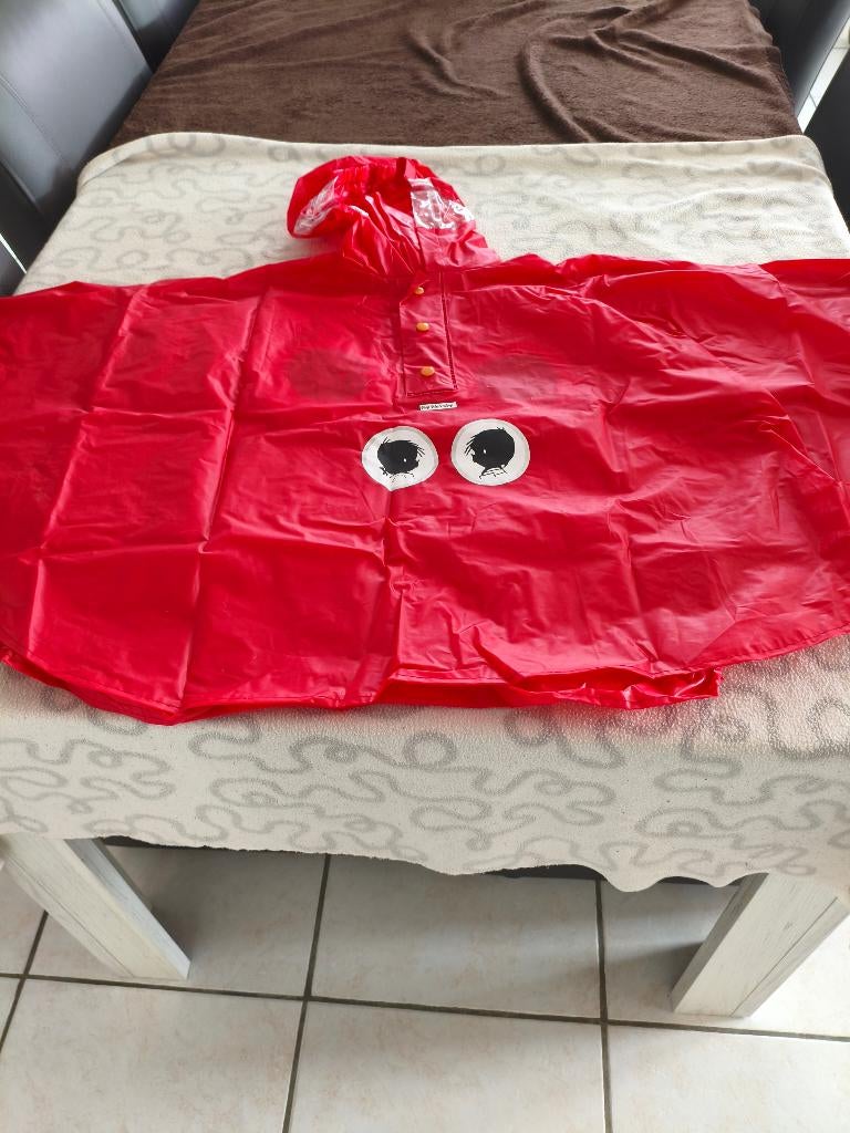 Poncho regenjas voor kinderen, Caravanes & Camping, Vêtements de pluie, Enlèvement, Comme neuf, Imperméable, Kinderen