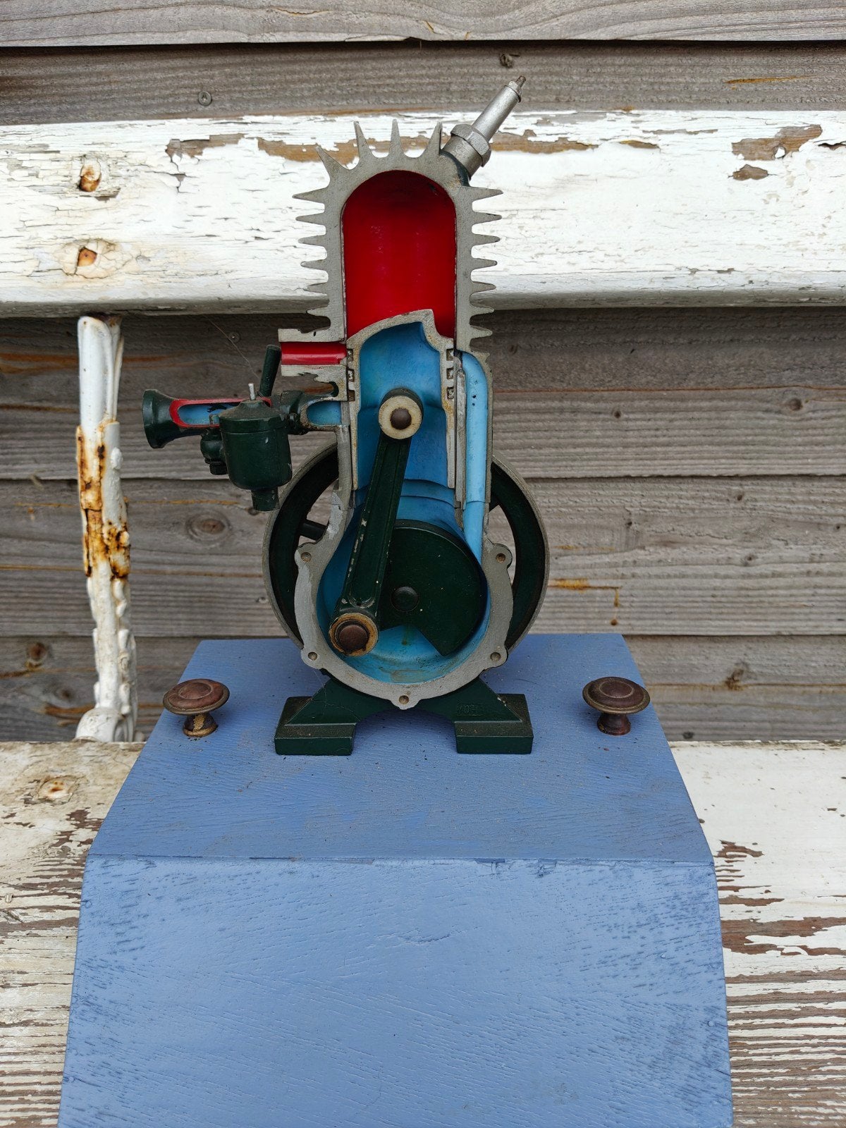 Vintage Opengewerkt Motormodel – Technisch Schoolmodel, Enlèvement ou Envoi