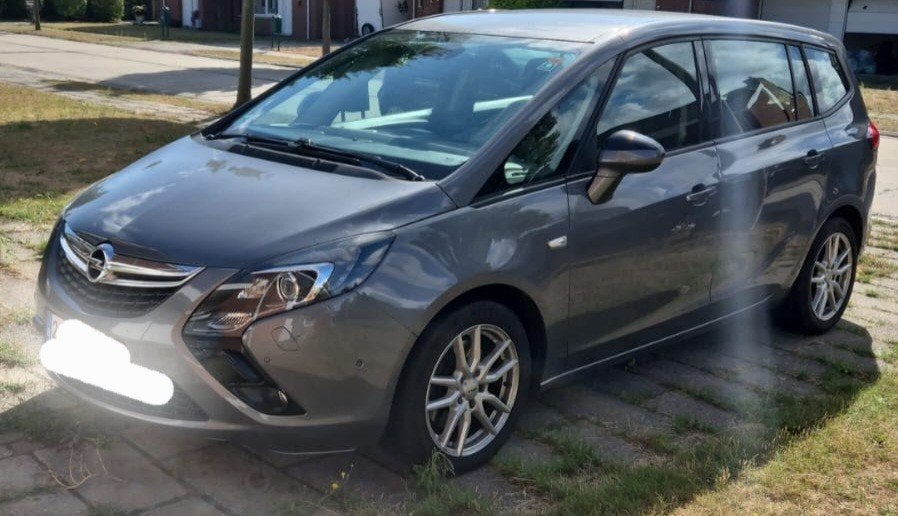 Opel Zafira 2.0 diesel EURO6 automatic, Auto's, Automaat, Stof, Euro 6, 7 zetels