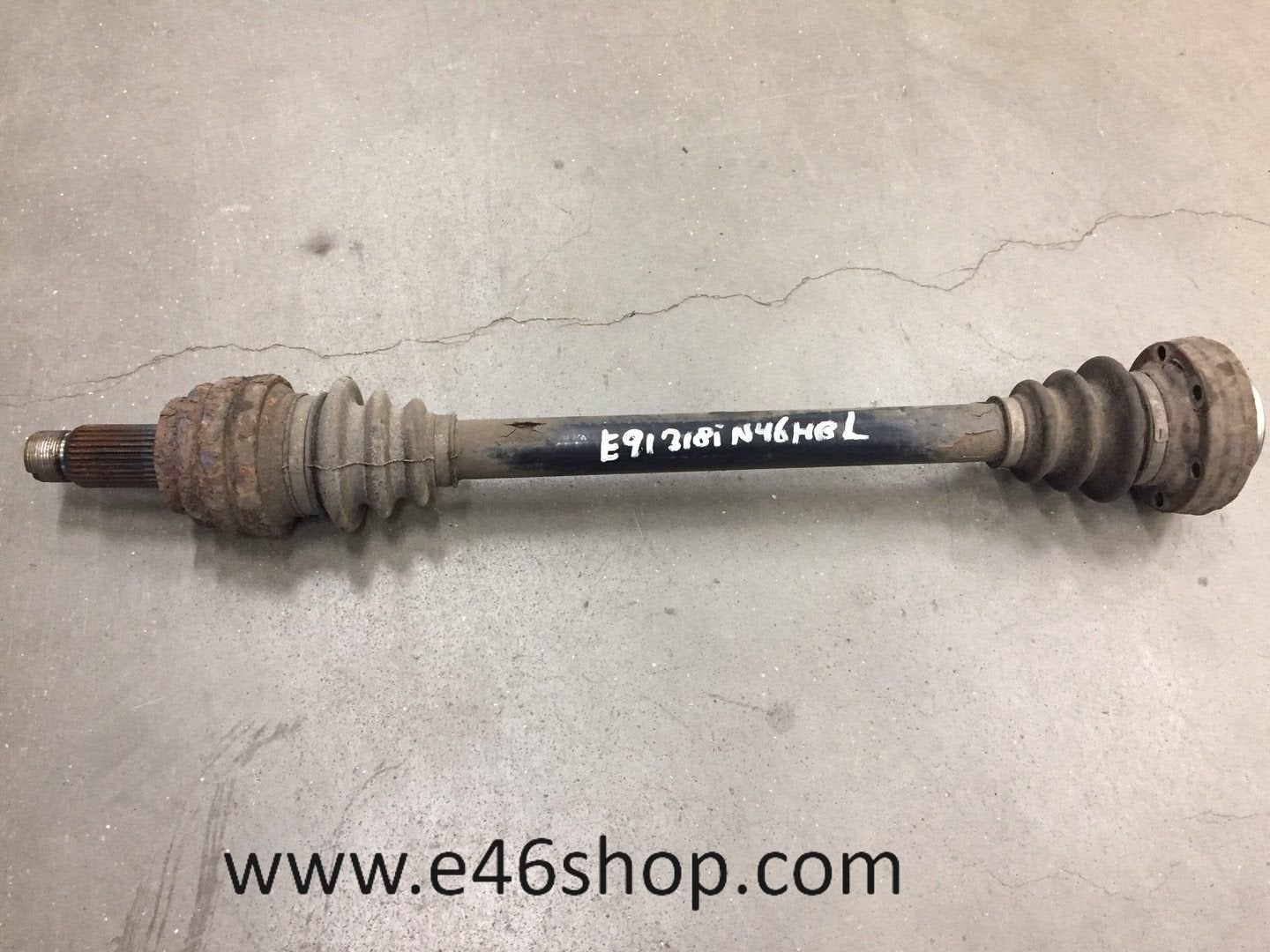 Aandrijfas BMW E90 E91 318i N46 motor handbak oe 7527073, -, Utilisé, -, Enlèvement ou Envoi