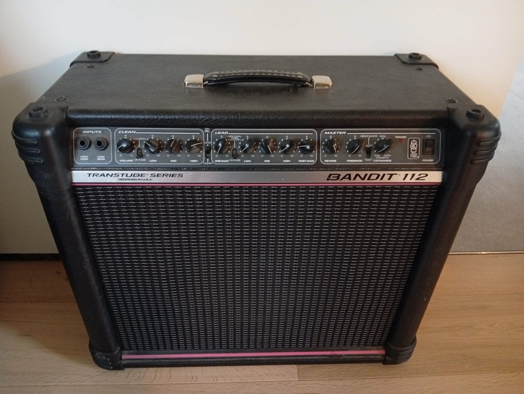 Peavey Bandit Transtube 112 Red Stripe, Muziek en Instrumenten, Versterkers | Bas en Gitaar, Ophalen, Gebruikt, Gitaar, 100 watt of meer