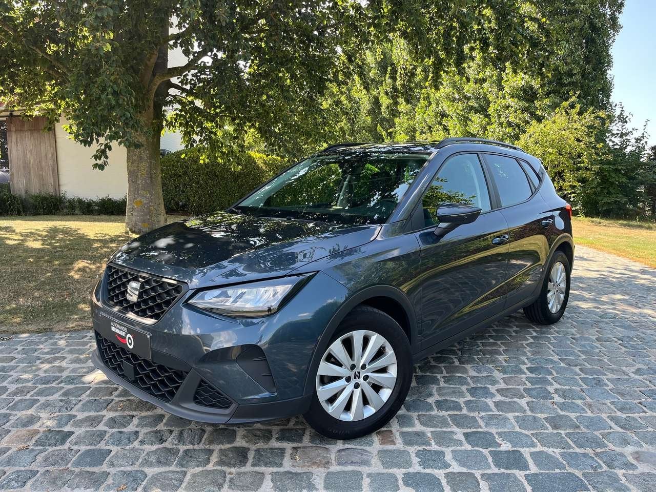 Seat Arona 1.0 TSI Style DSG/1eignr/66100km/Carplay/Pdc/Cli, Autos, Seat, Argent ou Gris, Achat, Arona, Entreprise