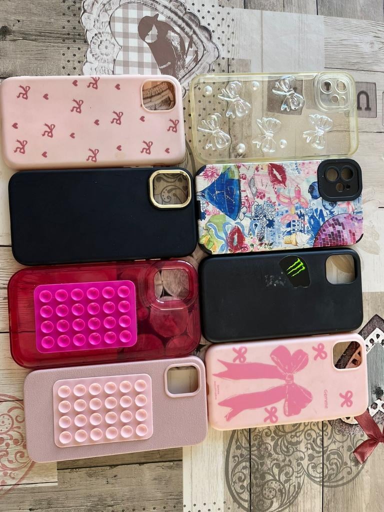 IPhone 11 hoesje 9 hoesjes voor 9€, Telecommunicatie, Mobiele telefoons | Hoesjes en Screenprotectors | Apple iPhone, Ophalen