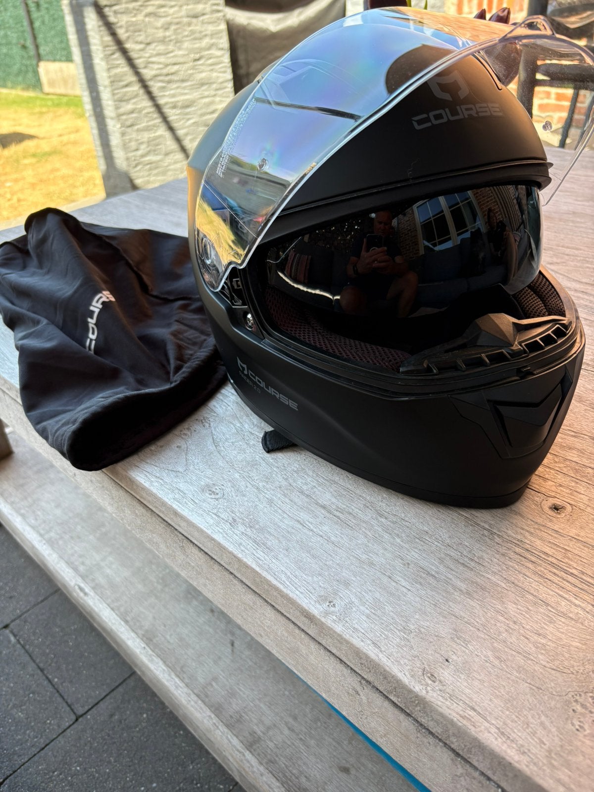 Casque de moto intégral COURSE RAIDER 2.0, Enlèvement, Comme neuf