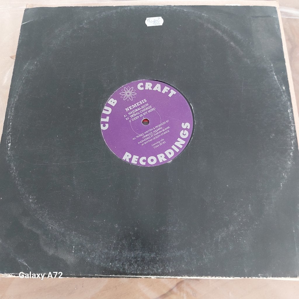 nemesis natural high 12 inch maxi, 12 pouces, Trance, Enlèvement ou Envoi, Utilisé