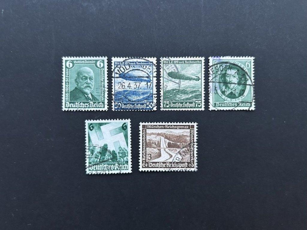 Serie postzegels Duitse rijk uitgave 1936, Postzegels en Munten, Postzegels | Europa | Duitsland, Ophalen of Verzenden, Duitse Keizerrijk