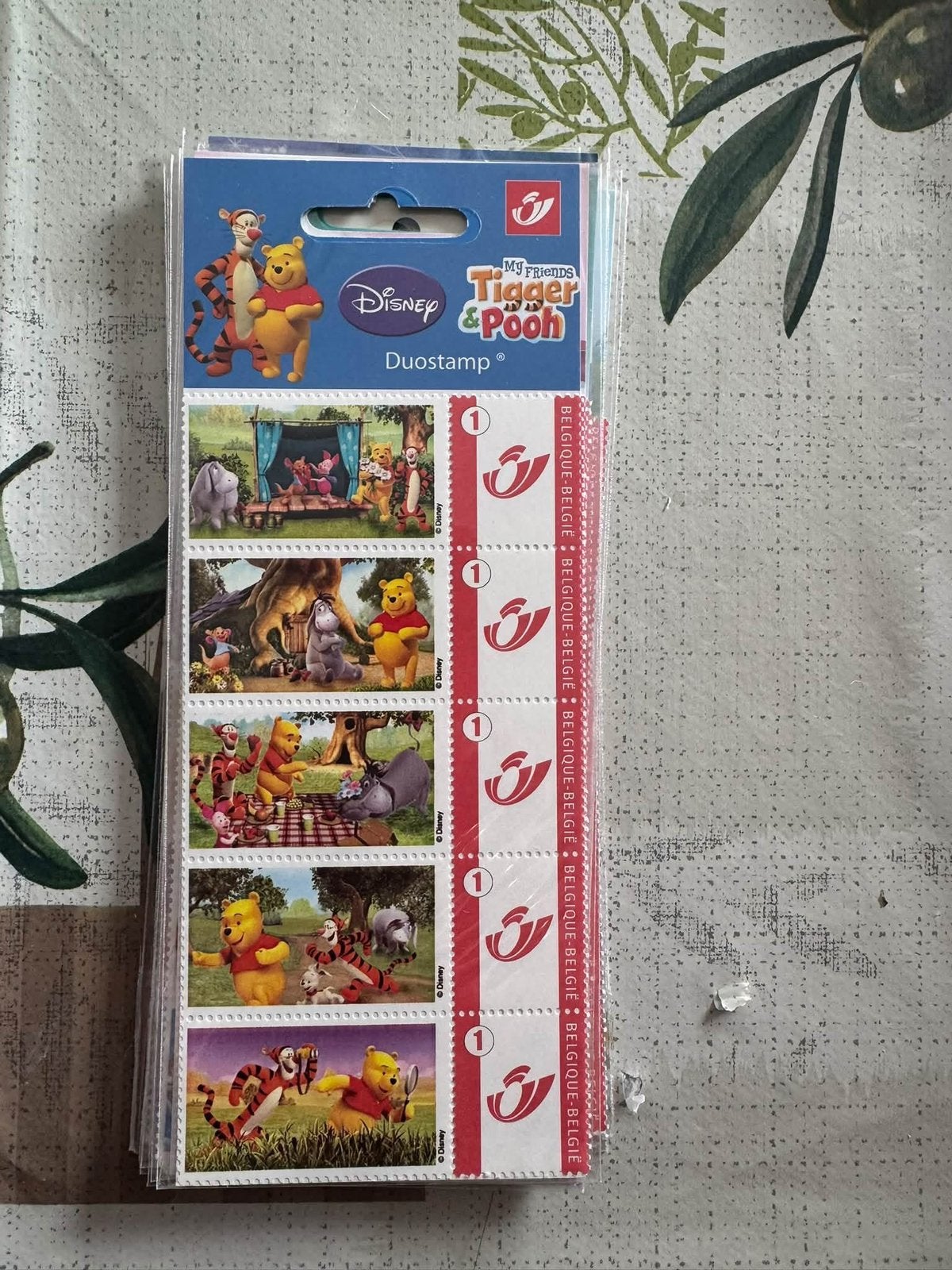 Duostamp disney (timbres belgique), Enlèvement ou Envoi