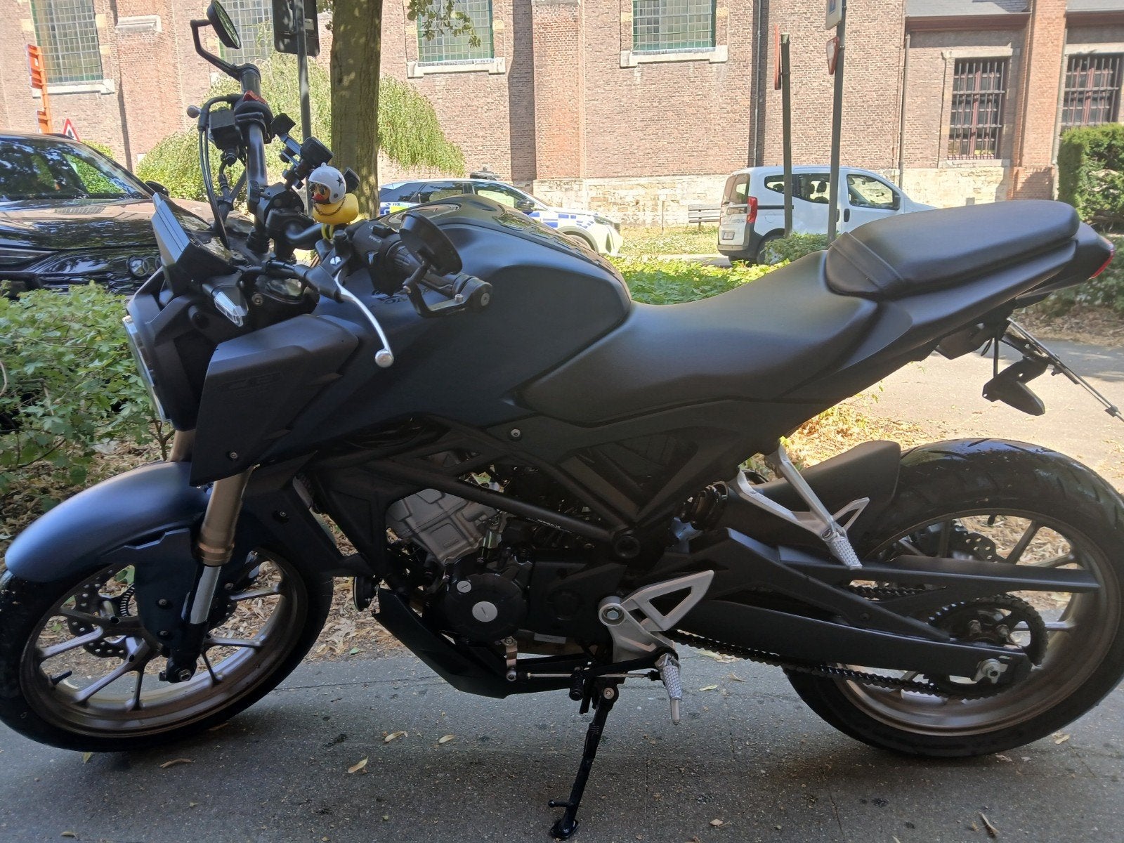 Goed onderhouden blauwe Honda CBF 125cc, Motoren, Motoren | Honda