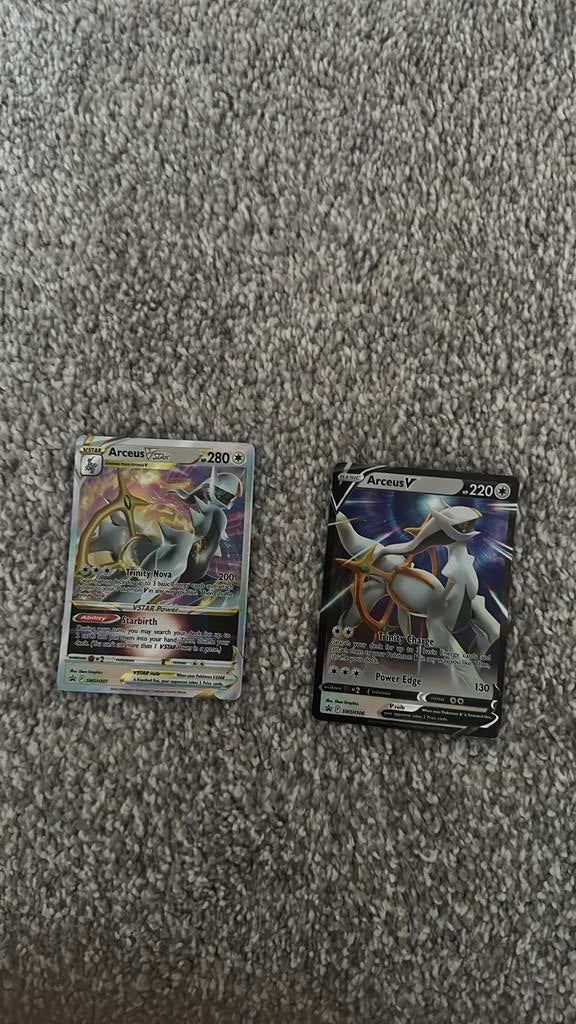 Arceus V+VStar, Ophalen, Zo goed als nieuw