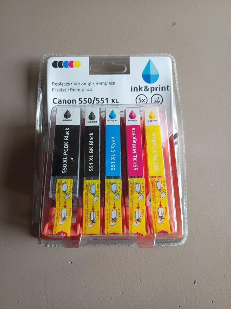 Cartouches encre comptatibles Canon, Enlèvement ou Envoi, Neuf, Cartridge, Ink&print