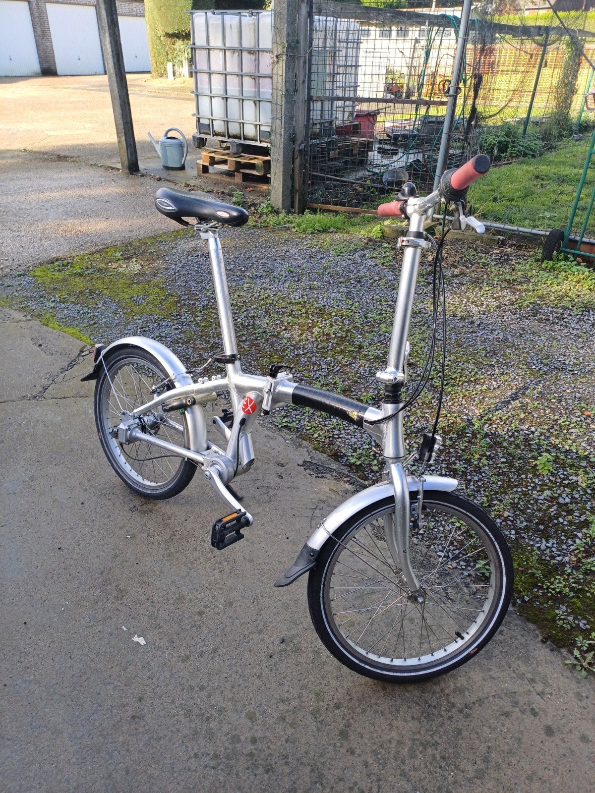 Beixo vouwfiets met cardanas 3 naafversnellingen, Fietsen en Brommers, 20 inch of meer, Gebruikt, Velgrem, Versnellingen