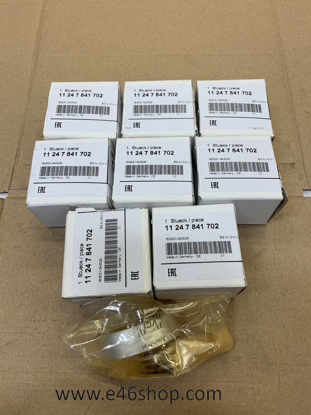 LAGERSCHALEN BMW M3 M5 M6 OE 11247841702, Autos : Pièces & Accessoires, Moteurs & Accessoires, Neuf, -, -, Enlèvement ou Envoi