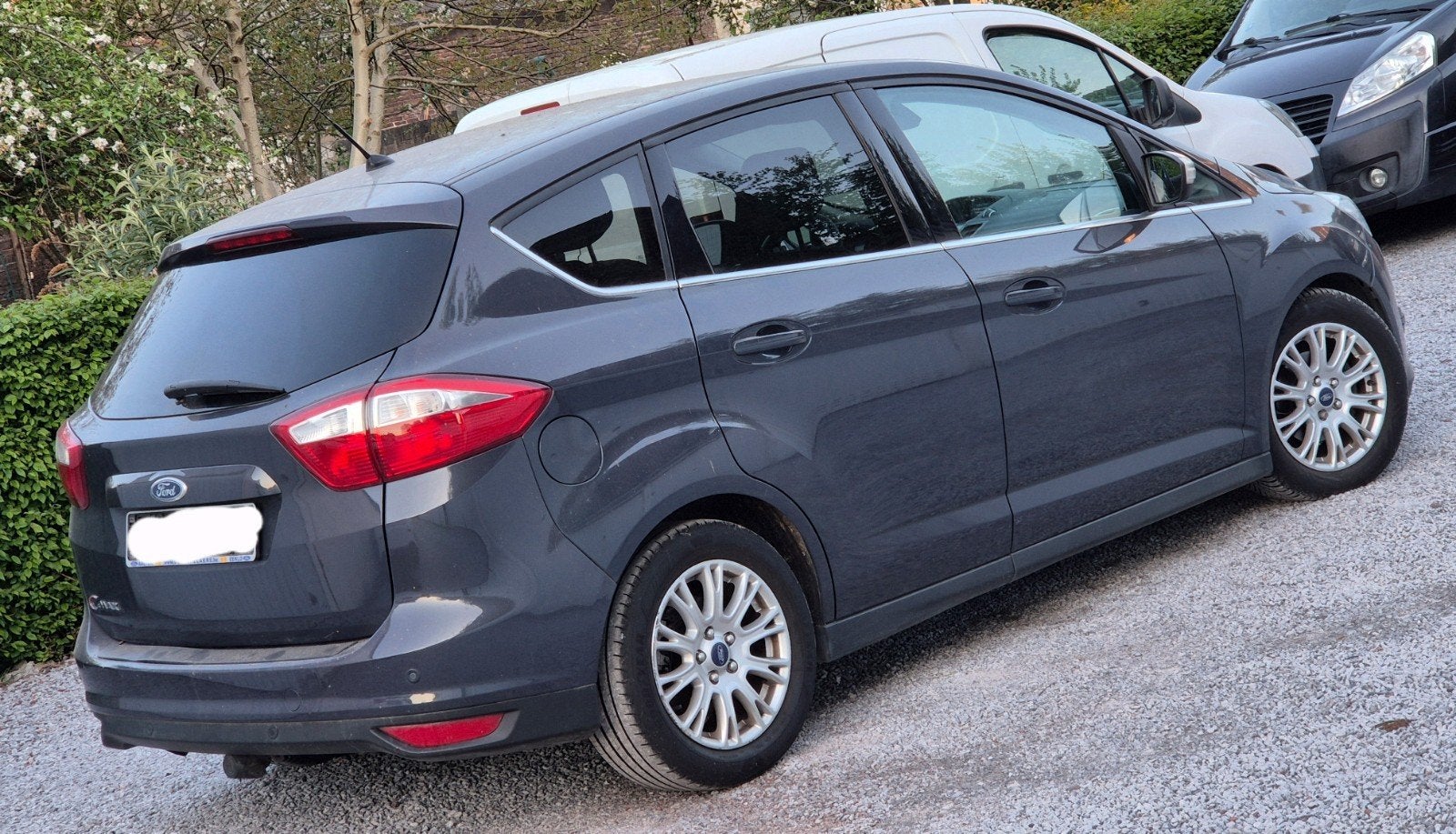 Ford c max 16tdci an2015 cuir clima gps 180mkm 4900€ ctok, Auto's, Bluetooth, Euro 5, 1600 cc, Leder