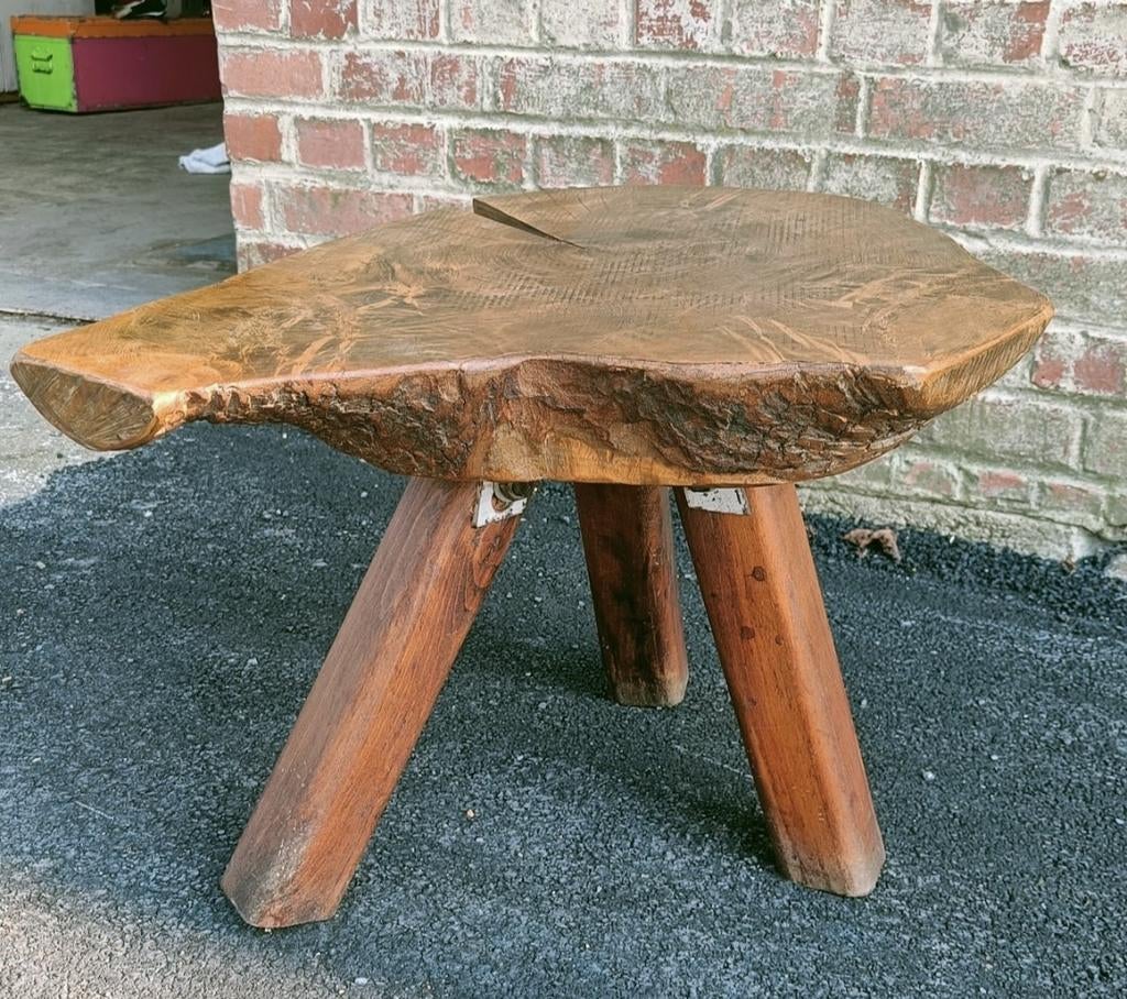 Table/ tabouret en chêne massif !, Ophalen
