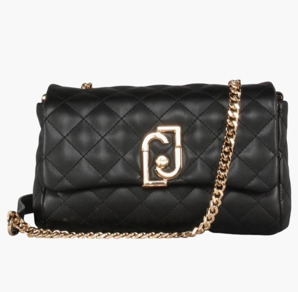 Sac matelassé Liu Jo noir, Enlèvement, Comme neuf, Noir, Sac à bandoulière