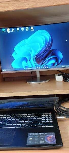 Ecran spécial gaming incurvé Samsung., Informatique & Logiciels, Enlèvement, Incurvé, Gaming