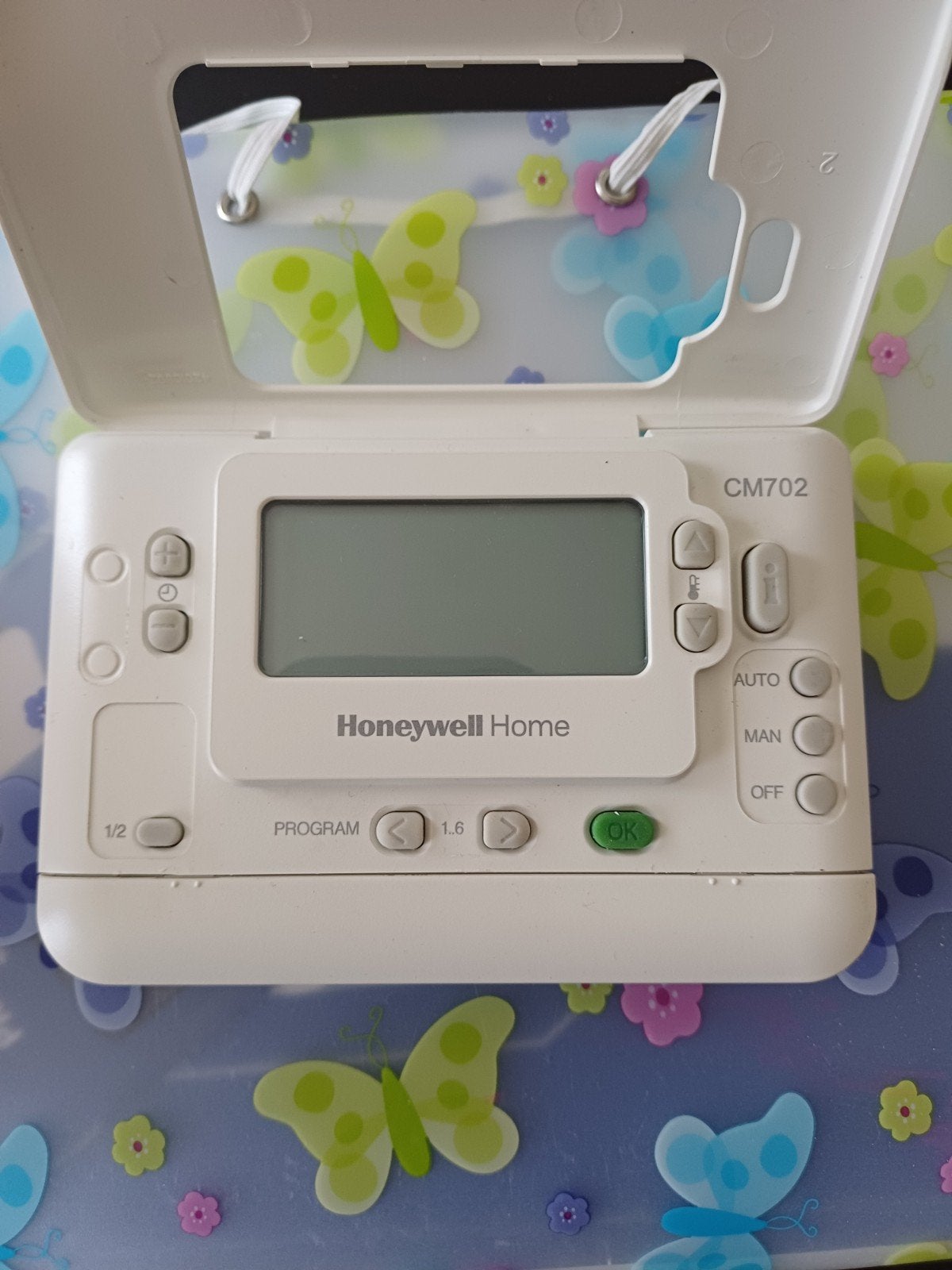 Honeywell klokthermostaat CM702, Ophalen of Verzenden, Zo goed als nieuw