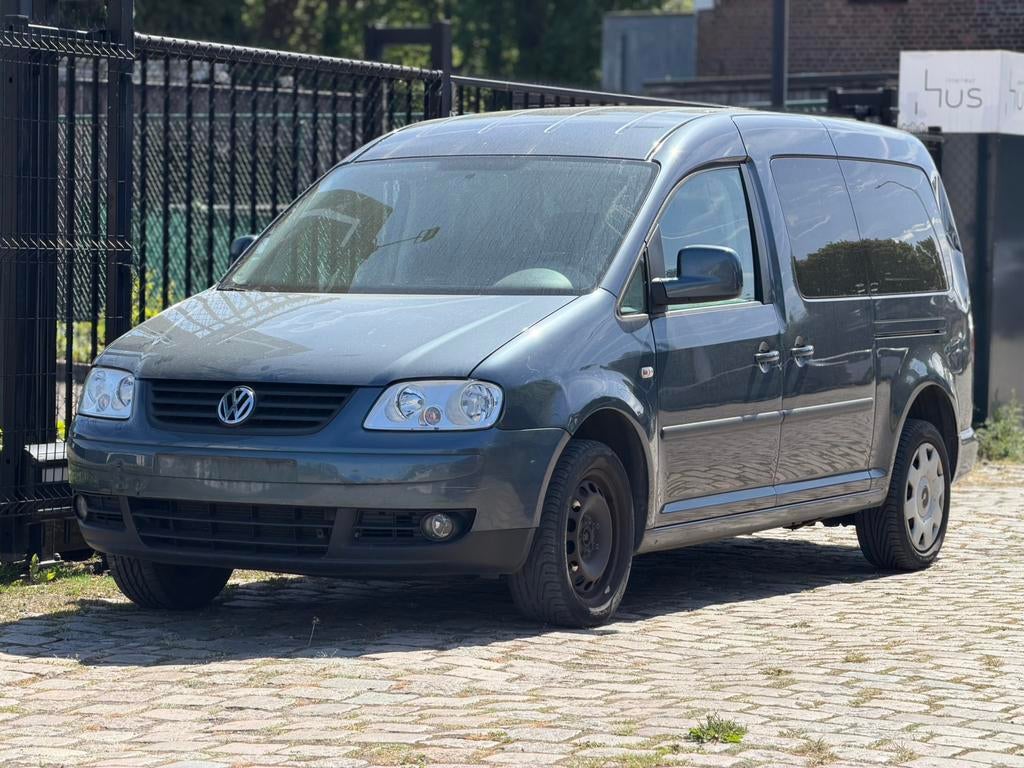 volkswagen caddy 2.0 diesel 140pk 2010 7zit, 4 cilinders, 7 zetels, Parkeersensor, Bedrijf