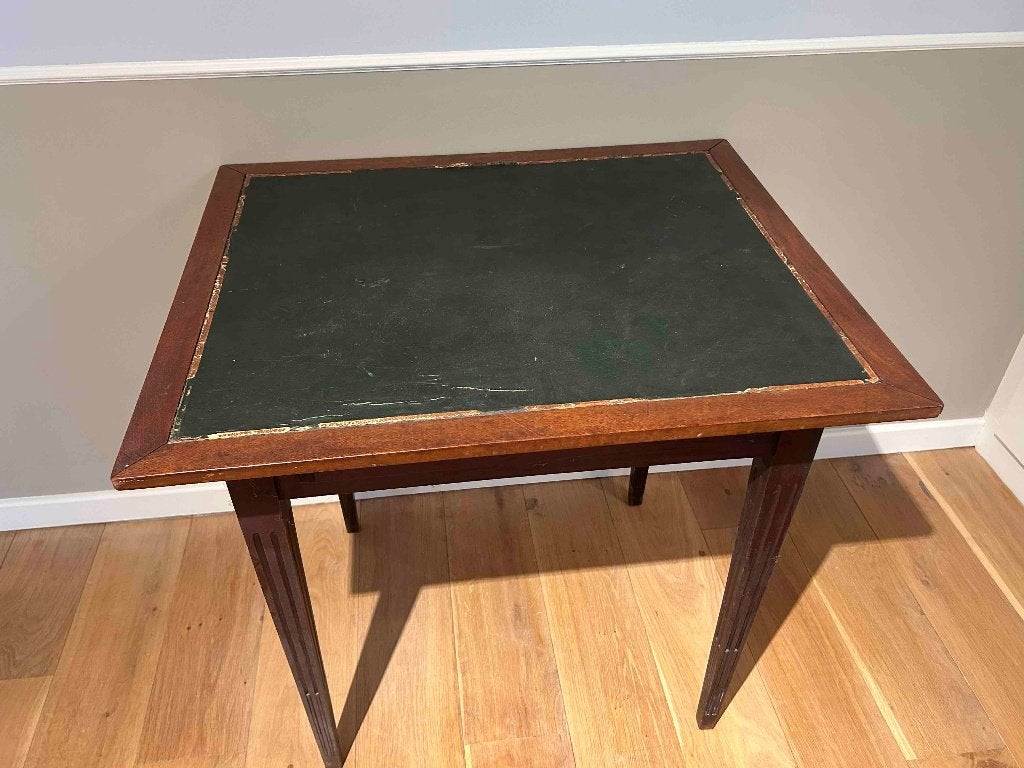 Vintage bridgetafel, Ophalen, Gebruikt