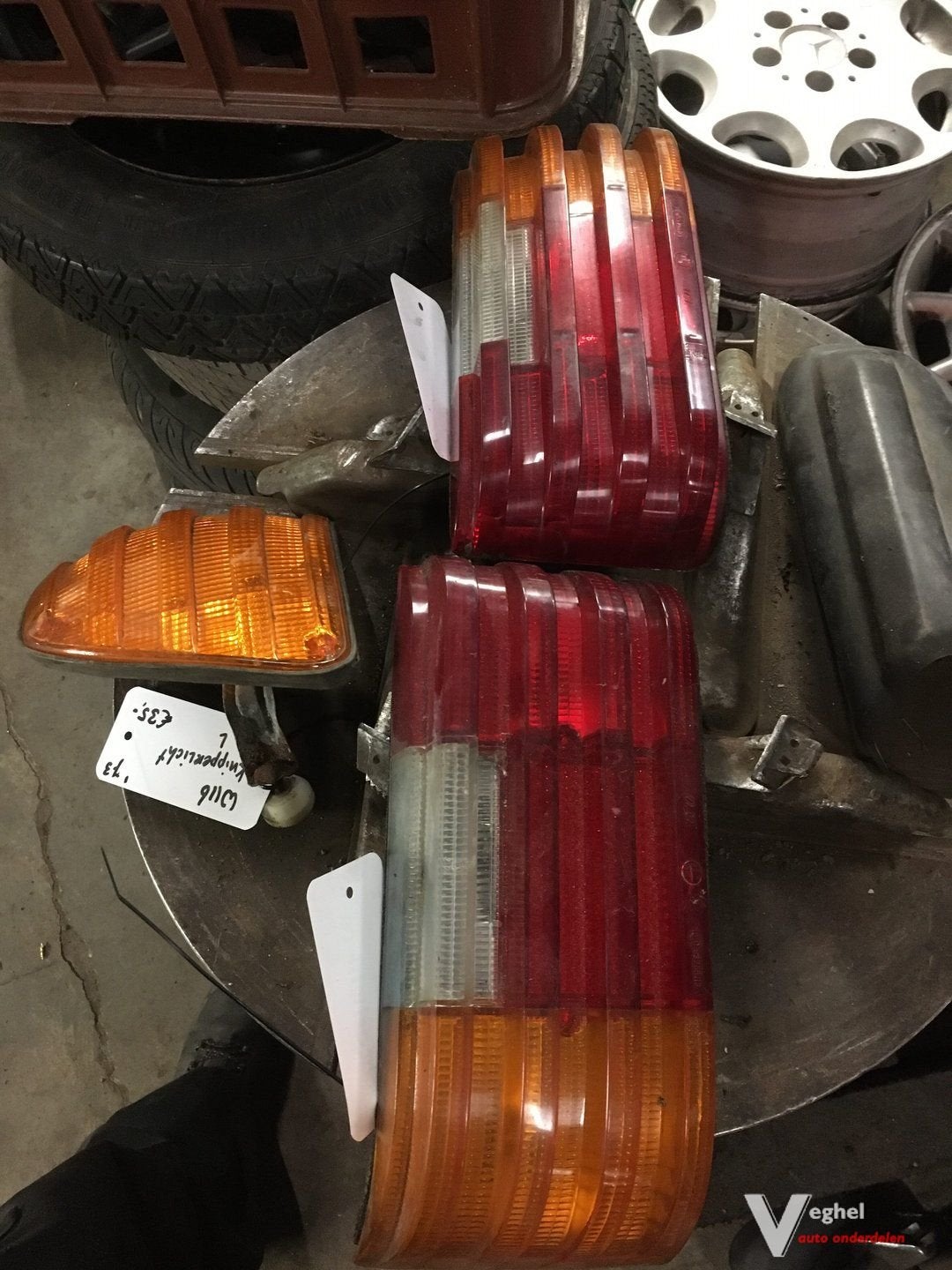 mercedes w115 achterlicht Links en Rechts, -, Utilisé, -, -