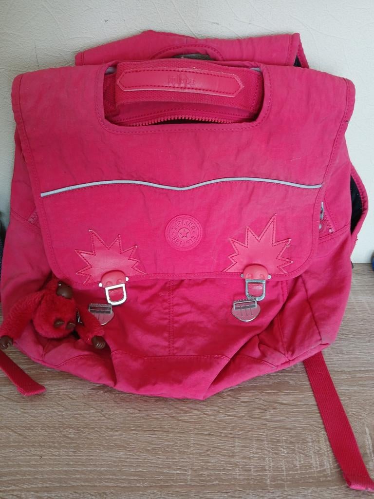 Rode school boekentas kipling, Handtassen en Accessoires, Tassen | Schooltassen, Ophalen of Verzenden