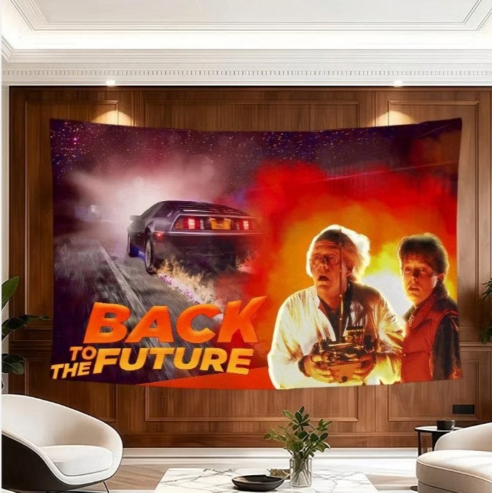 Grote vlaggen Back to the Future (150x90cm)