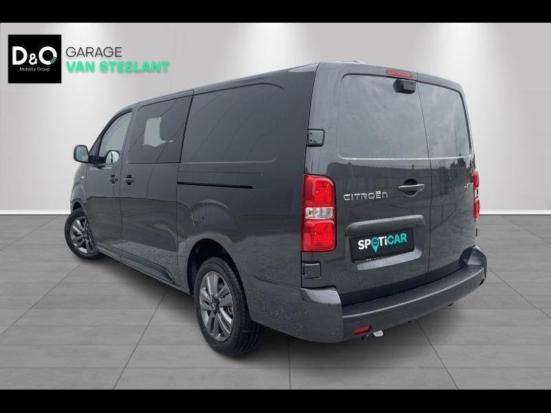 Citroen Jumpy Combi Double Cabine Luxury -5PL-LEDER-GPS-VISI, Autos, Argent ou Gris, Achat, Euro 6, 2184 cm³