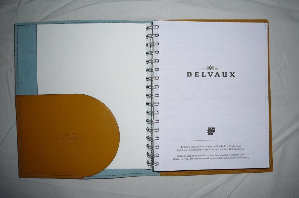 Delvaux notitieboek, Ophalen of Verzenden, Nieuw