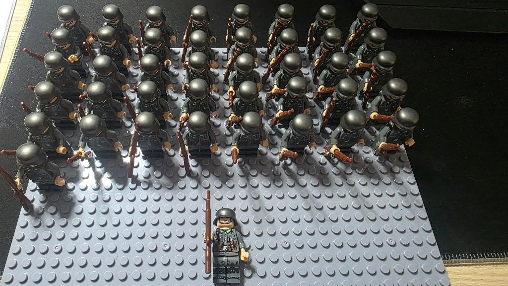 WW2 Minifigures Duits leger Lego compatibel, Enlèvement ou Envoi, Comme neuf, Minifigurine, Lego